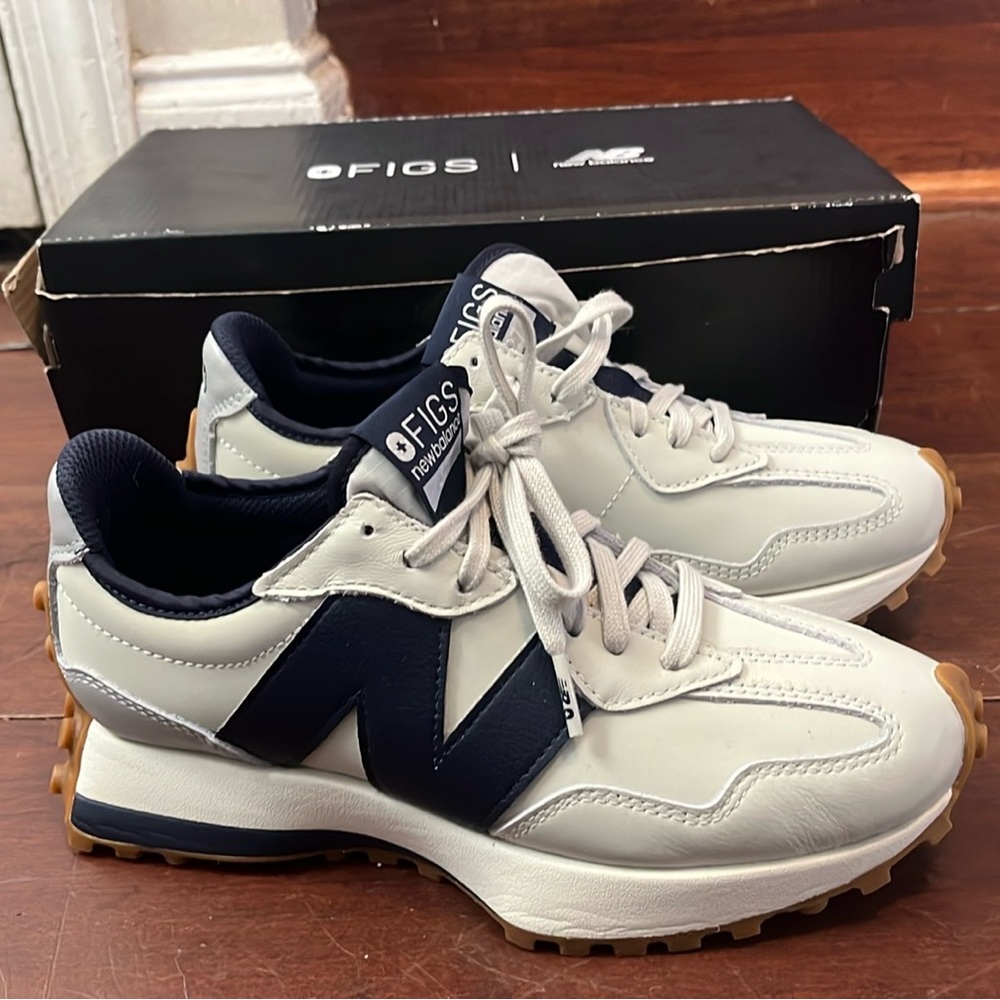 Figs+New Balance 327 Sneakers